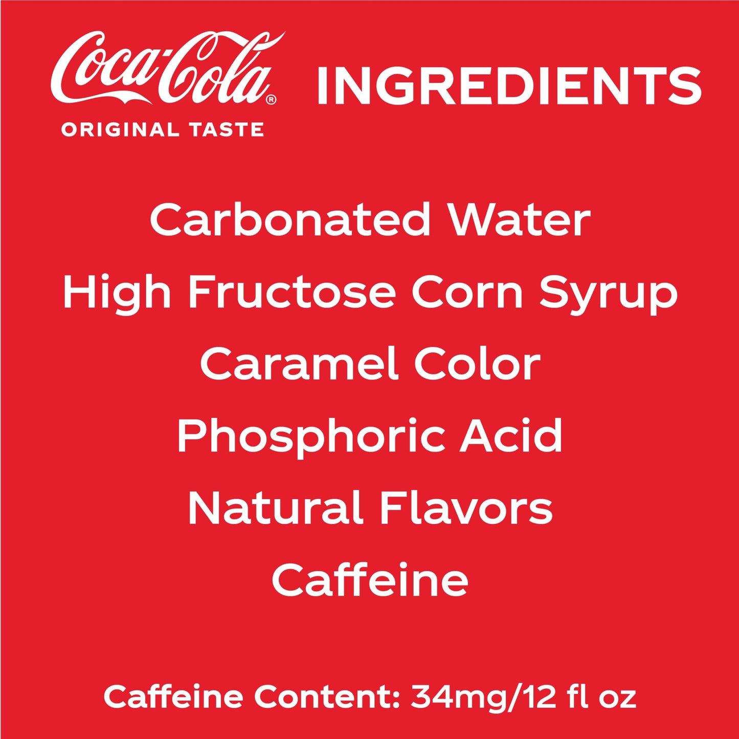 Coca-Cola, 12 fl oz, 12 Pack - Collins Global Snack Store