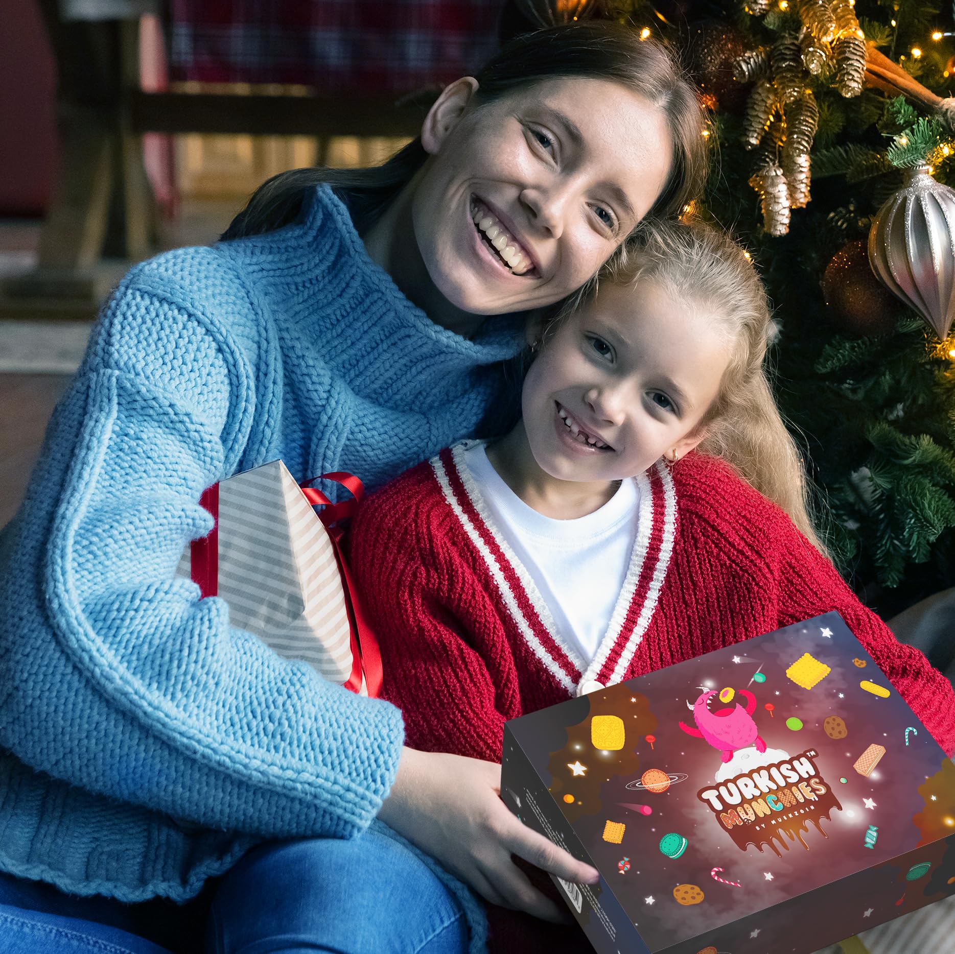 PremiuM Turkish Snack Box Turkish Munchies by Muekzoin Midi International Snack Box | Premium and Exotic Foreign Unique Snack Food Gifts Included | Try Extraordinary Turkish Gourmet Snacks | Candies from Around the World | Fantastic Space Themed Box | 12 Full-Size Snacks - Collins Global Snack Store