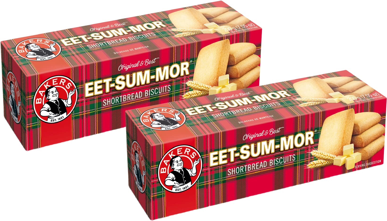 Bakers Eet Sum Mor Biscuits (200g) - Pack of 2 - Collins Global Snack Store