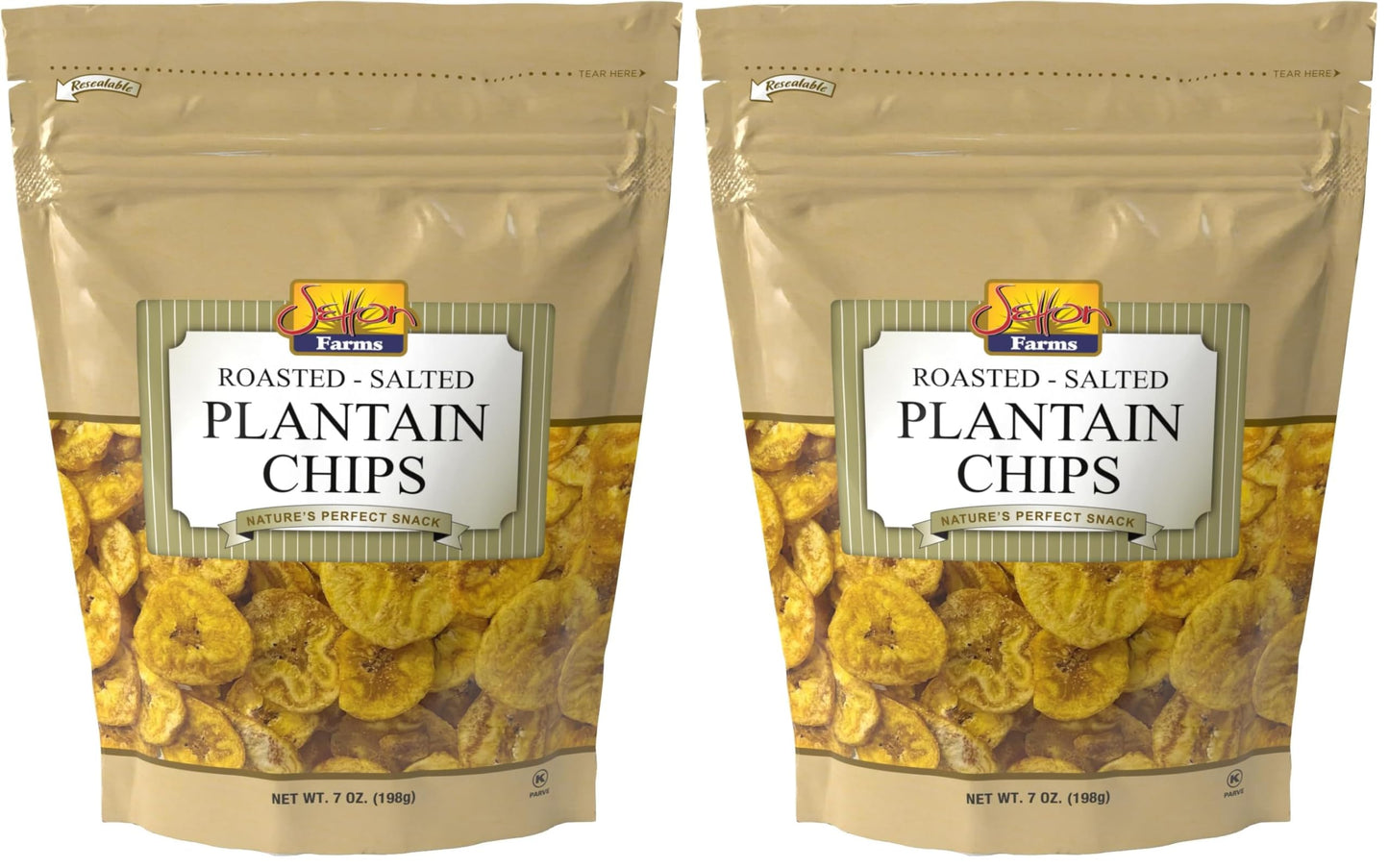 Setton Farm Plantain Chips with Sea Salt 7 Oz. Bag - Collins Global Snack Store