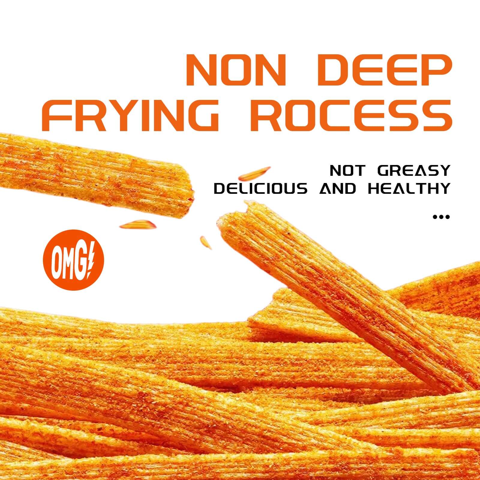 Chinese Spicy Latiao Gluten Strips non deep frying process not greasy delicious and healthy