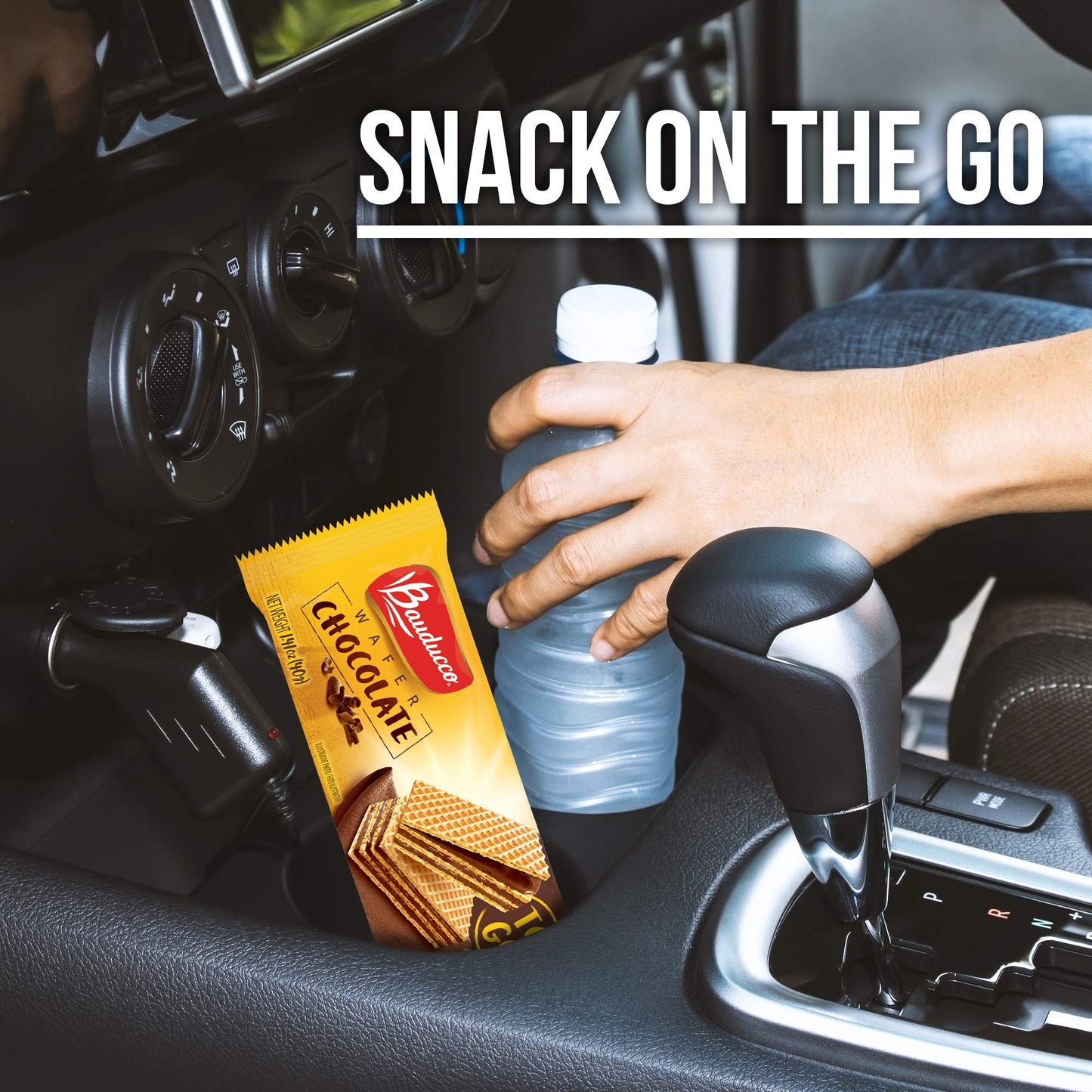 Bauducco Chocolate & Vanilla Wafer Cookies - Premium Italian-Style Crispy Wafers (Pack of 20)