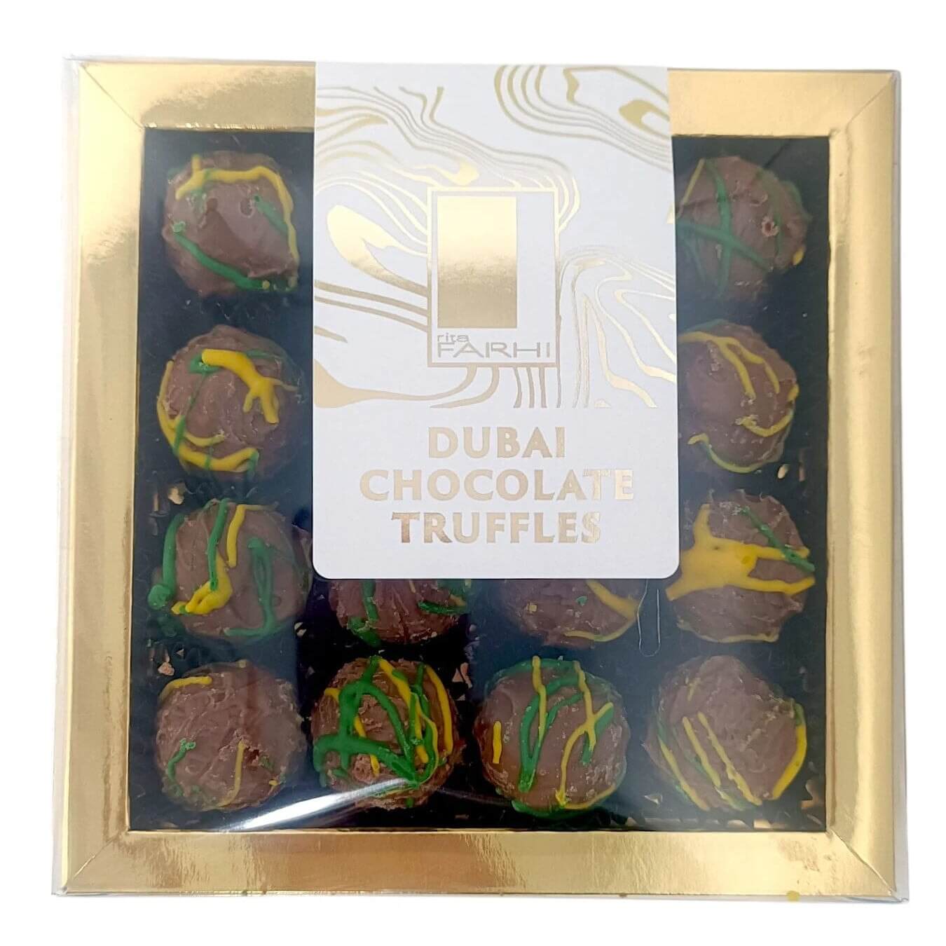 Dubai Chocolate Truffles in Luxury Gift Box, 144g-4