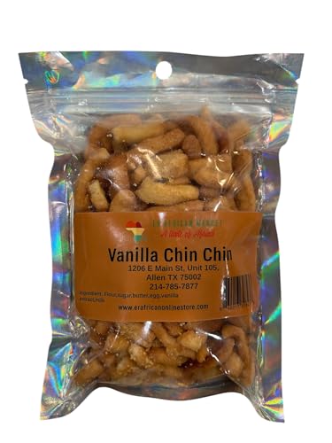 Chin Chin, Traditional West African Snack Cookies, Homemade Style 6oz. Vanilla Chin Chin - Collins Global Snack Store