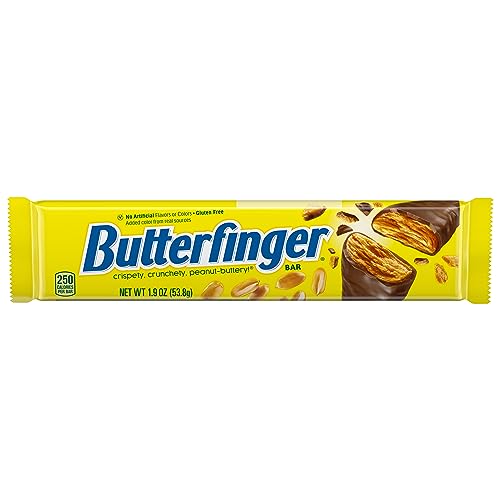 Butterfinger Chocolate Single Candy Bars, 1.9 Ounce - Collins Global Snack Store