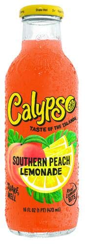 Calypso Lemonades | Made with Real Fruit and Natural Flavors | Original Lemonade, 16 Fl Oz (Pack of 12) - Collins Global Snack Store