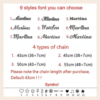 Custom Name Necklace With Heart &amp; Butterfly – Personalized Gift