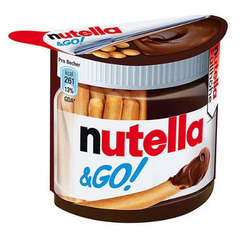 Nutella & GO! Bulk 12 Pack, Hazelnut and Cocoa Spread with Breadsticks, Stocking Stuffers, Snack Cups, 1.8 oz Each - Collins Global Snack Store
