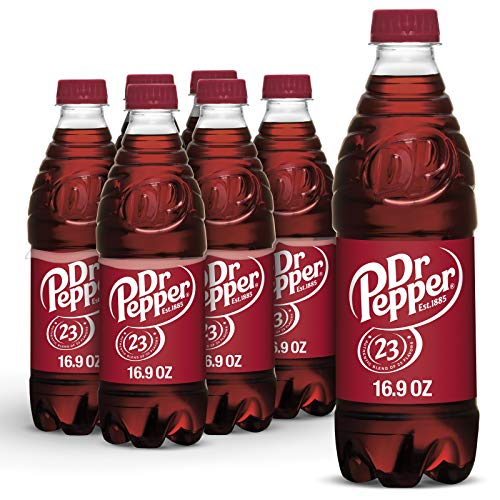 DR PEPPER - 16.9 OZ, 6 PK - Collins Global Snack Store