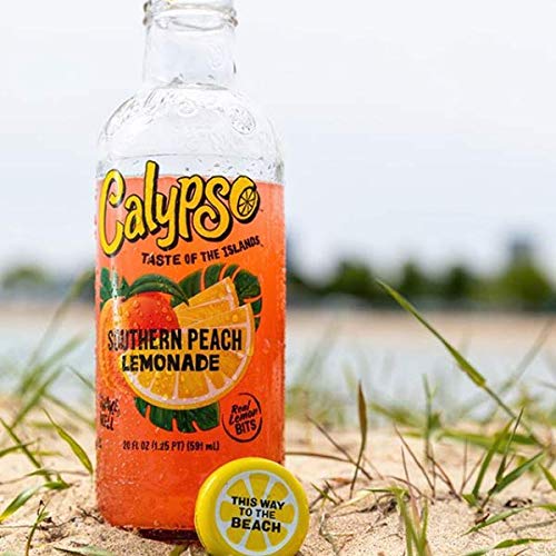 Calypso Lemonades | Made with Real Fruit and Natural Flavors | Original Lemonade, 16 Fl Oz (Pack of 12) - Collins Global Snack Store