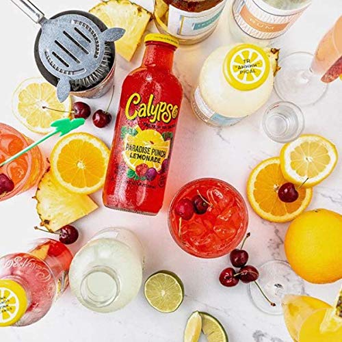 Calypso Lemonades | Made with Real Fruit and Natural Flavors | Original Lemonade, 16 Fl Oz (Pack of 12) - Collins Global Snack Store