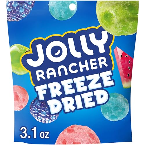 JOLLY RANCHER Freeze Dried Original Fruit Flavored Candy - Viral TikTok Trending (3.1 oz)
