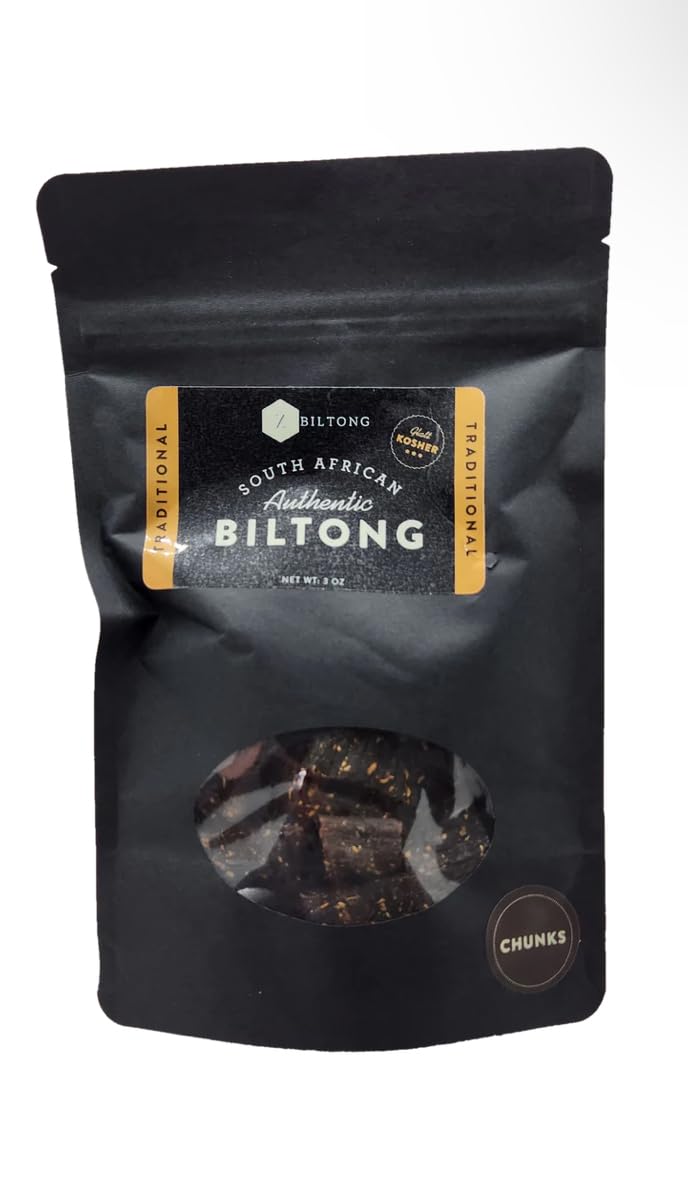 Zbiltong Authentic South African Kosher Biltong Chili Bites 3 OZ - Collins Global Snack Store