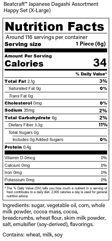 Beatcraft™ Japanese Dagashi Assortment Happy Set Pack (Regular) - Collins Global Snack Store