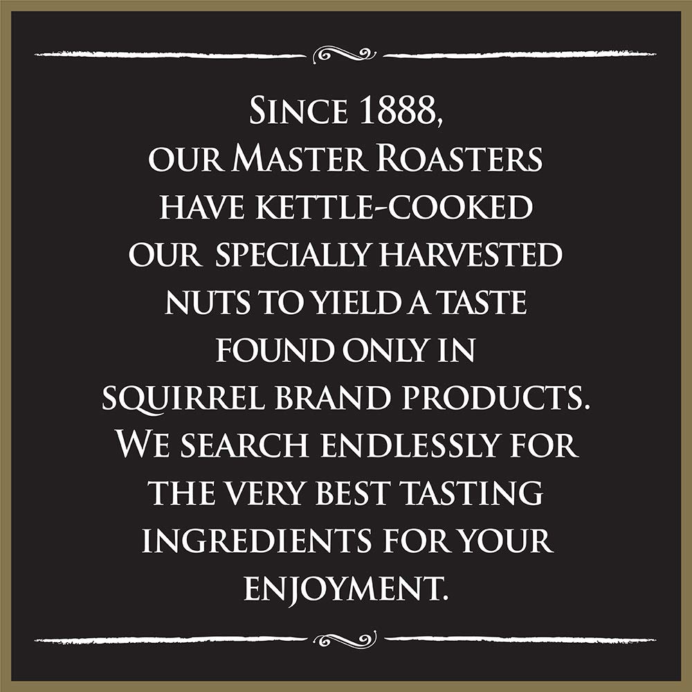 Squirrel Brand Sweet Brown Butter Cashews, 3.5 Ounces Resealable Bag, Gluten Free, Vegetarian - Collins Global Snack Store