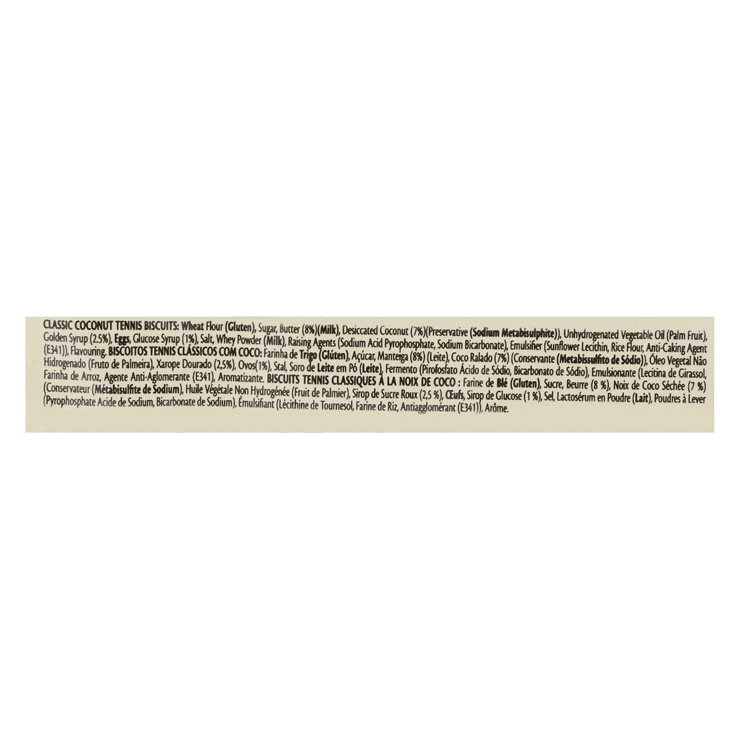 Bakers Tennis biscuits - 200g - Collins Global Snack Store