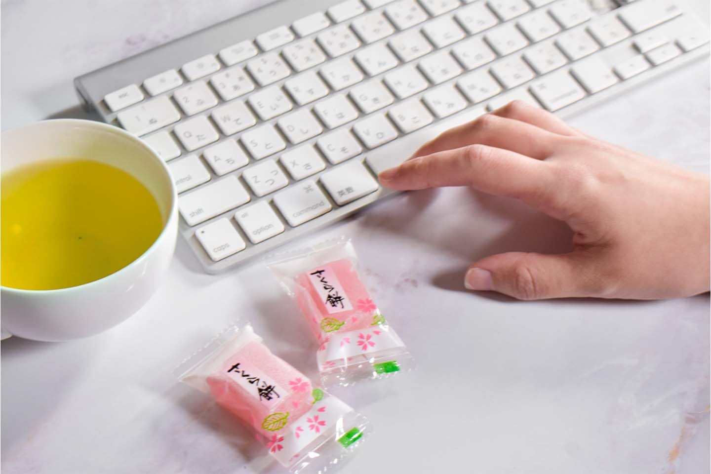 YAMASAN KYOTO UJI Japanese Sakura Mochi Candies, Real Traditional Cherry blossom Rice Cakes, 300g/10.58oz, Japanese Snacks, Japanese Candy, Individually Wrapped - Collins Global Snack Store