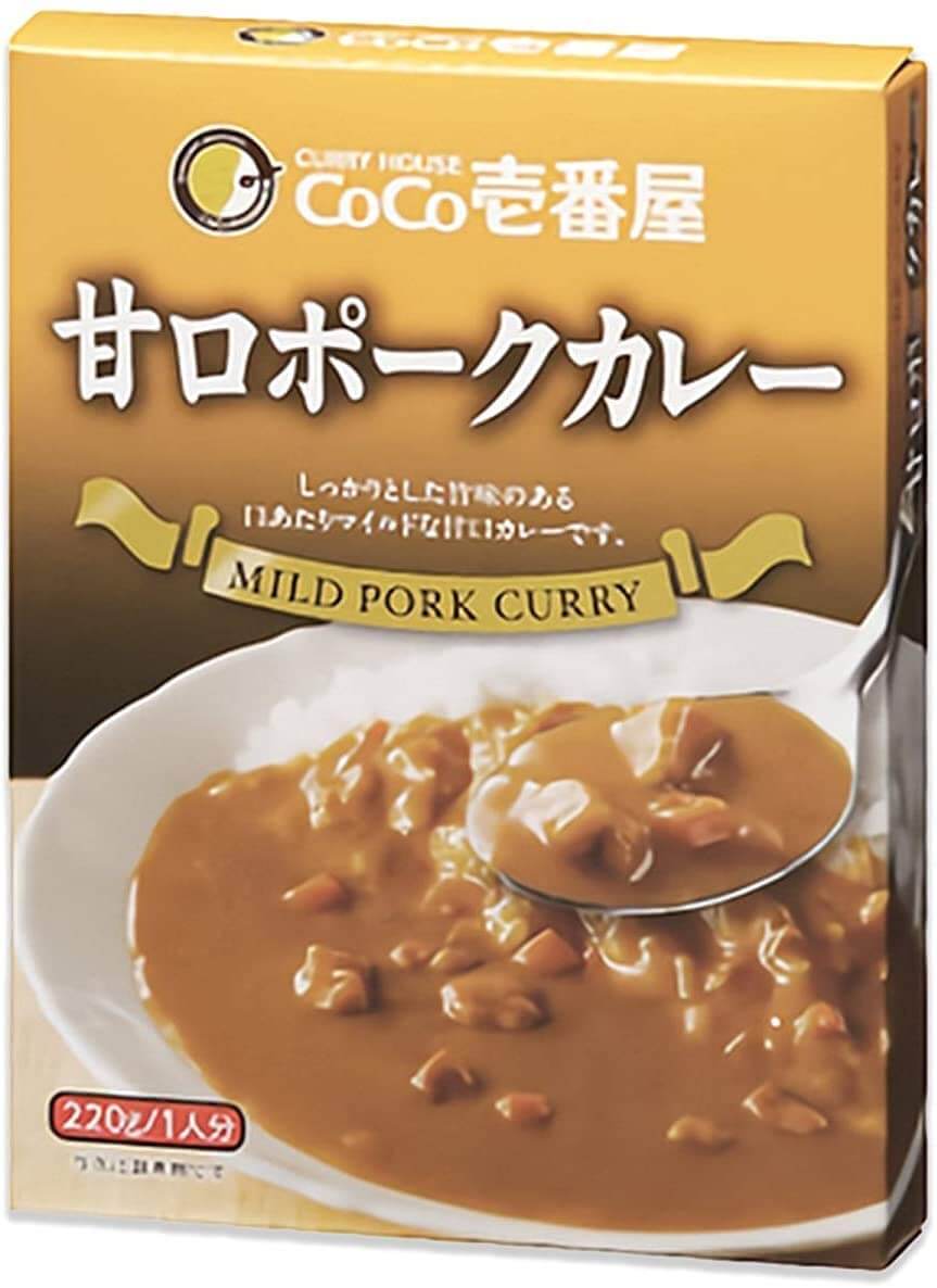 Viral CoCo Ichibanya Mild Pork Curry packaged meal with rich curry sauce and pork pieces.