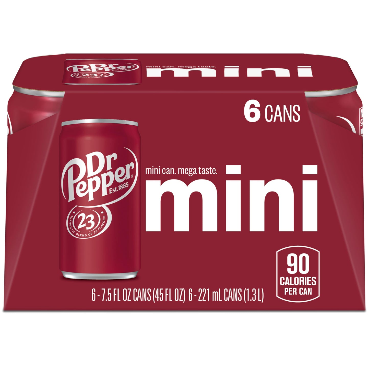 DR PEPPER - 16.9 OZ, 6 PK - Collins Global Snack Store