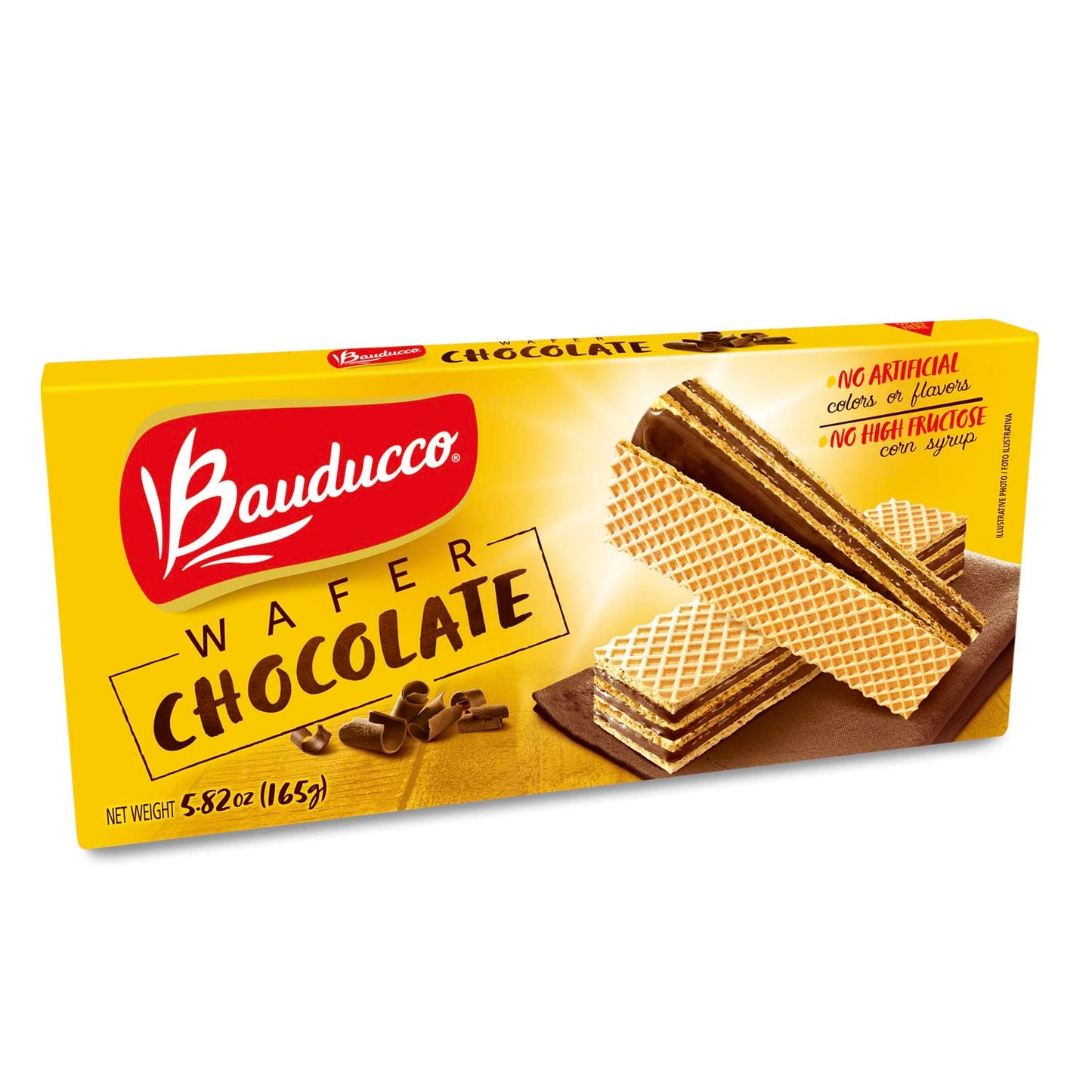 Bauducco Chocolate & Vanilla Wafer Cookies - Convenient Single Serve Wafer Cookies With 3 Layers of Cream - Delicious Sweet Snack on the go or Dessert 28.2oz (Pack of 20) - Collins Global Snack Store
