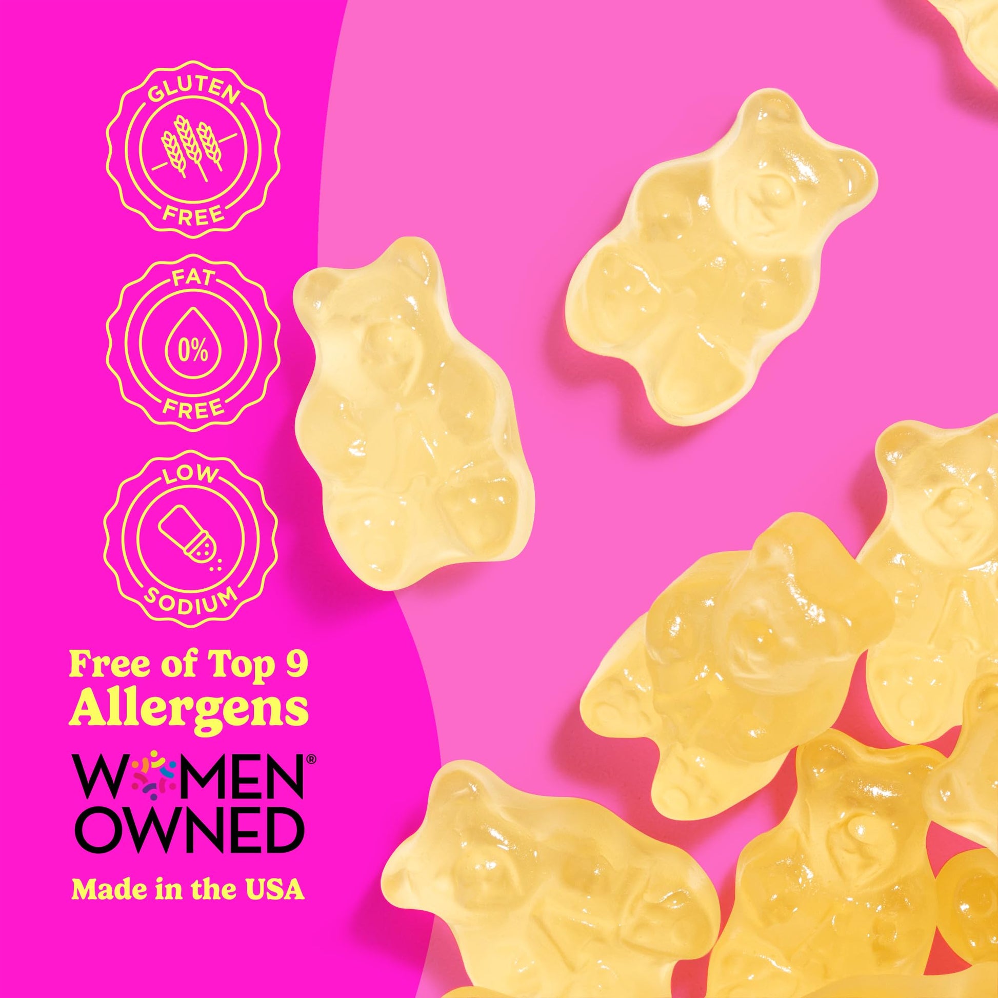 Albanese World's Best 12 Flavor Gummi Bears | 5lbs of Candy | 12 Unique Flavors, Gluten Free, Fat Free, Soft and Chewy Gummy | Cherry, Blue Raspberry, Mango and More | Great Snack for Travel and Kids - Collins Global Snack Store