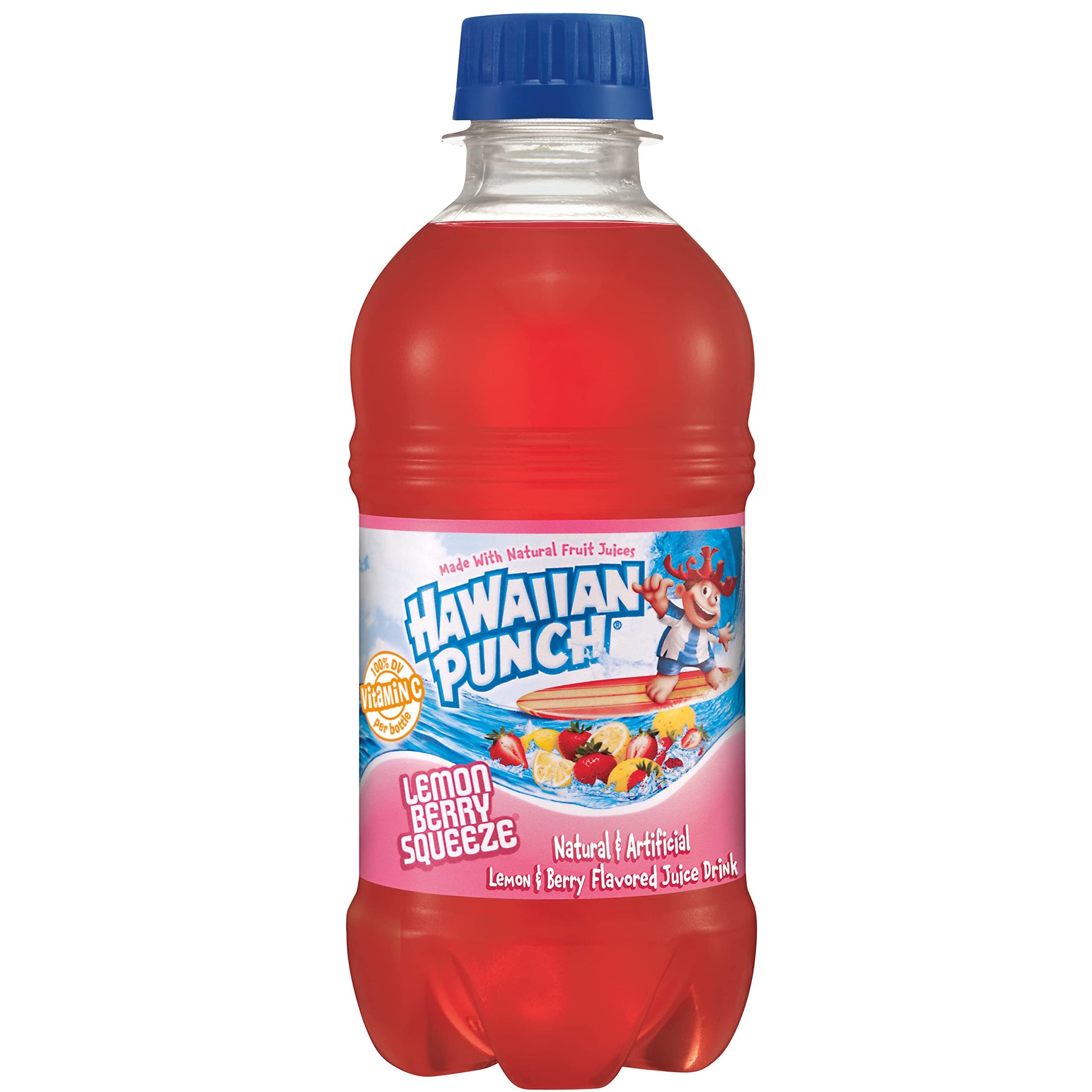 Hawaiian Punch Fruit Juicy Red Fruit Juice Drink, 10 Fl Oz Bottles, 24 Count (4 Packs Of 6), Ready-to-drink, On-the-go, Caffeine-free, Carbonation-free, Gluten-free, Excellent Source Of Vitamin C - Collins Global Snack Store