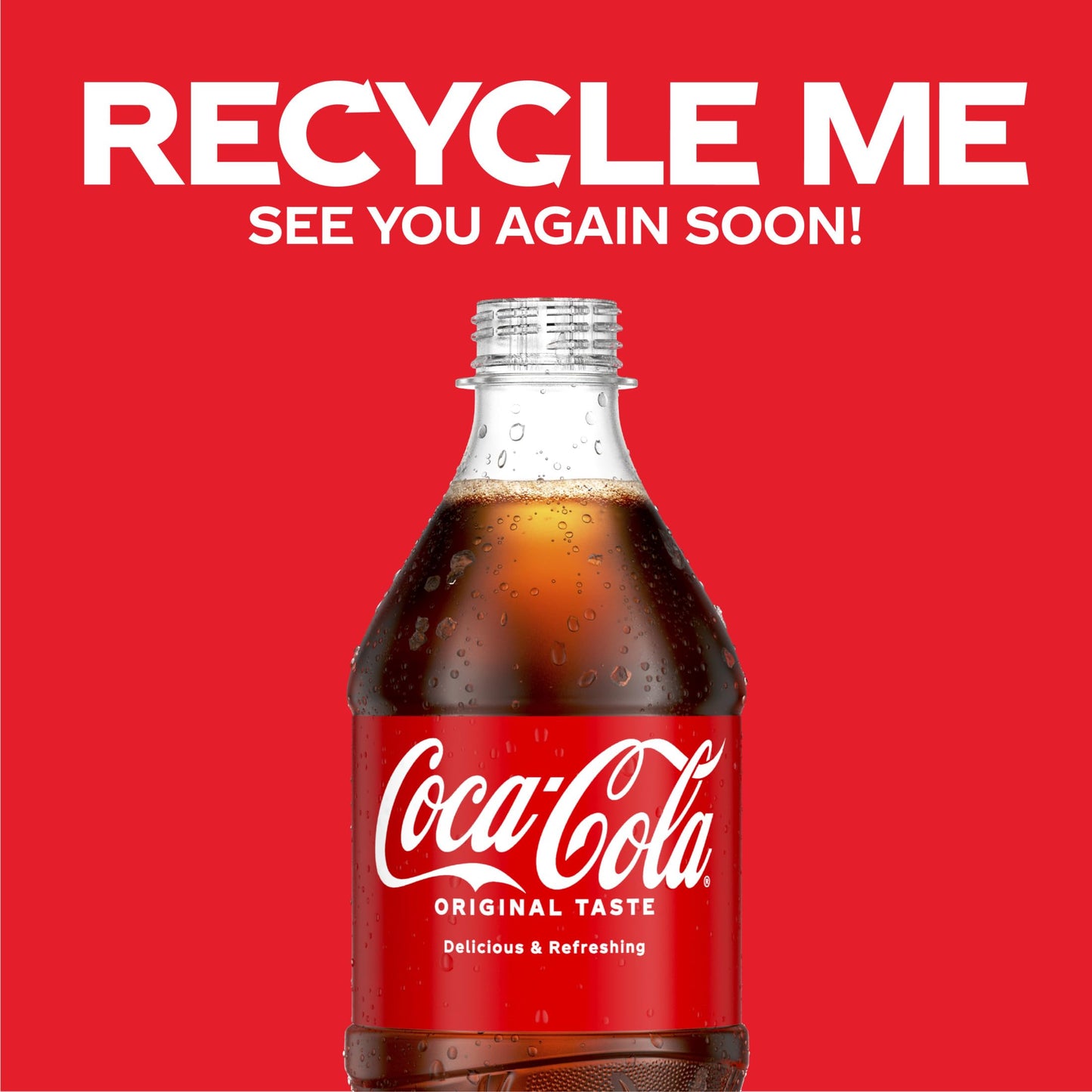 Coca-Cola Original Classic - 16.9 fl oz Bottles, 6 Pack