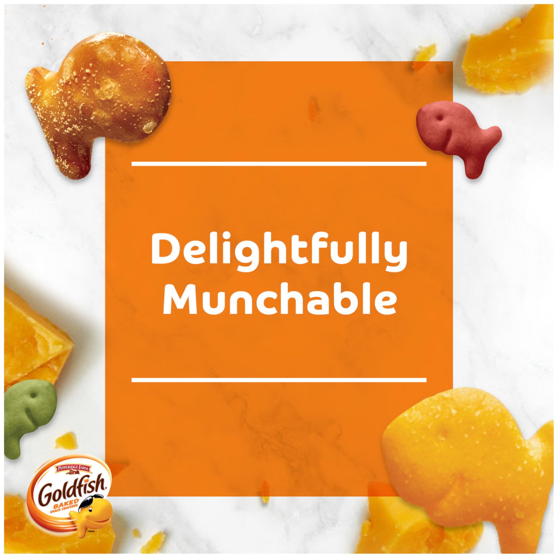 Goldfish Crackers Big Smiles Variety Pack with Cheddar, Colors, and Pretzels, Snack Packs, 30 Ct - Collins Global Snack Store