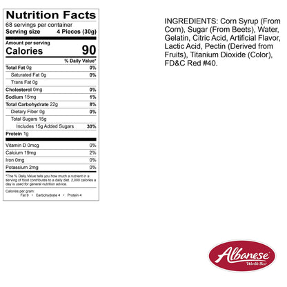 Albanese Confectionery Gummi Awesome Blossoms, 5 Pound Bag - Collins Global Snack Store