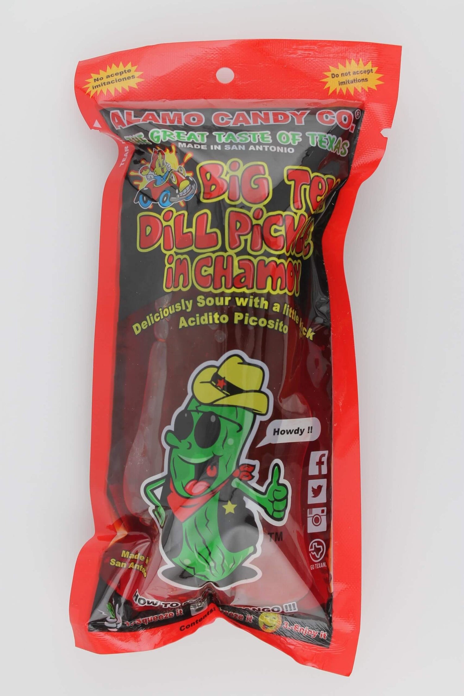 Chamoy Pickle Kit, Mexican Candy Mix Ready to make the Famous TikTok Trend, Includes Original Alamo Dill Pickle, Baby Lucas, Lucas Gusano, Skwinkles Salsaghetti &amp; Pulparindo by LookOn - Collins Global Snack Store