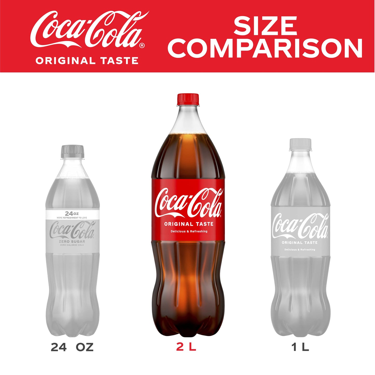 Coca-Cola Original Classic - 16.9 fl oz Bottles, 6 Pack