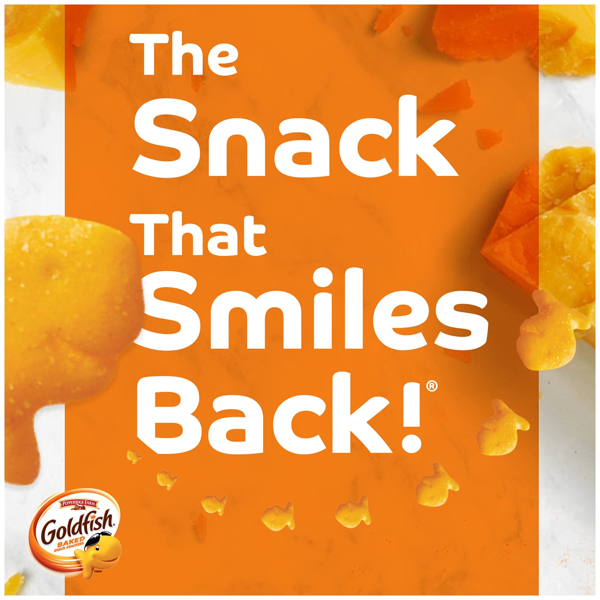 Goldfish Crackers Big Smiles Variety Pack with Cheddar, Colors, and Pretzels, Snack Packs, 30 Ct - Collins Global Snack Store