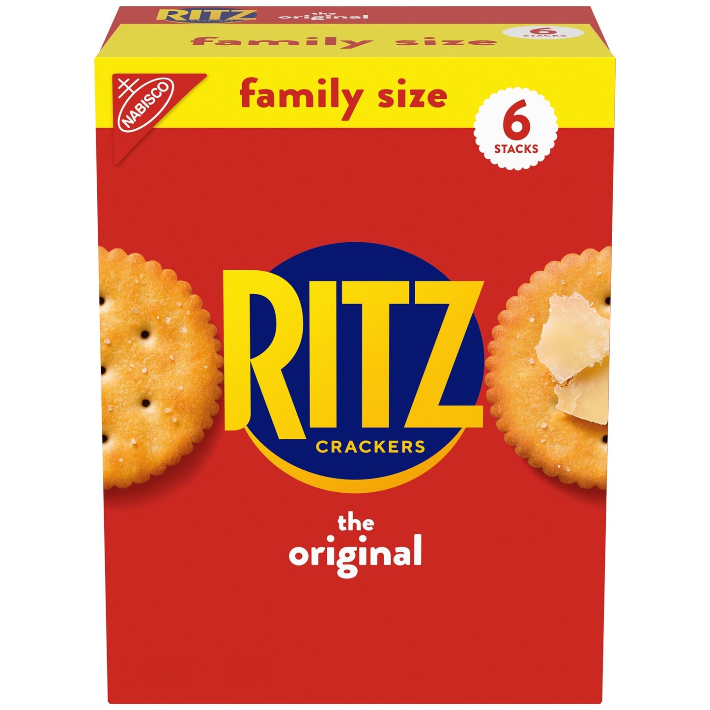 RITZ Fresh Stacks Original Crackers, Party Size, Travel Snacks, 23.7 oz (16 Multi Snack Packs)