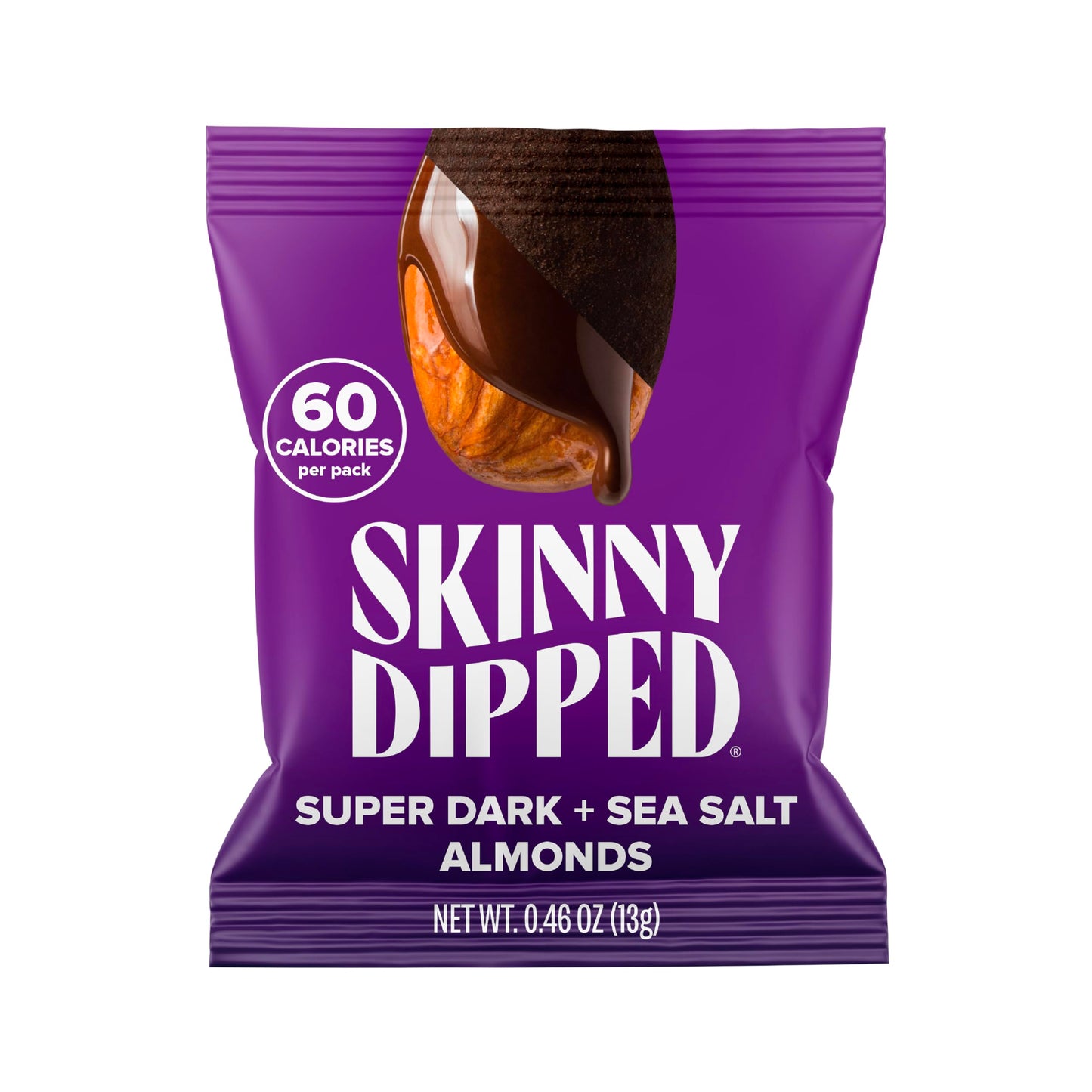 SkinnyDipped Snack Attack Minis Almond Variety Pack, Healthy Snack, Plant Protein, Gluten Free, 0.46 oz Mini Bags, Pack of 25 - Collins Global Snack Store