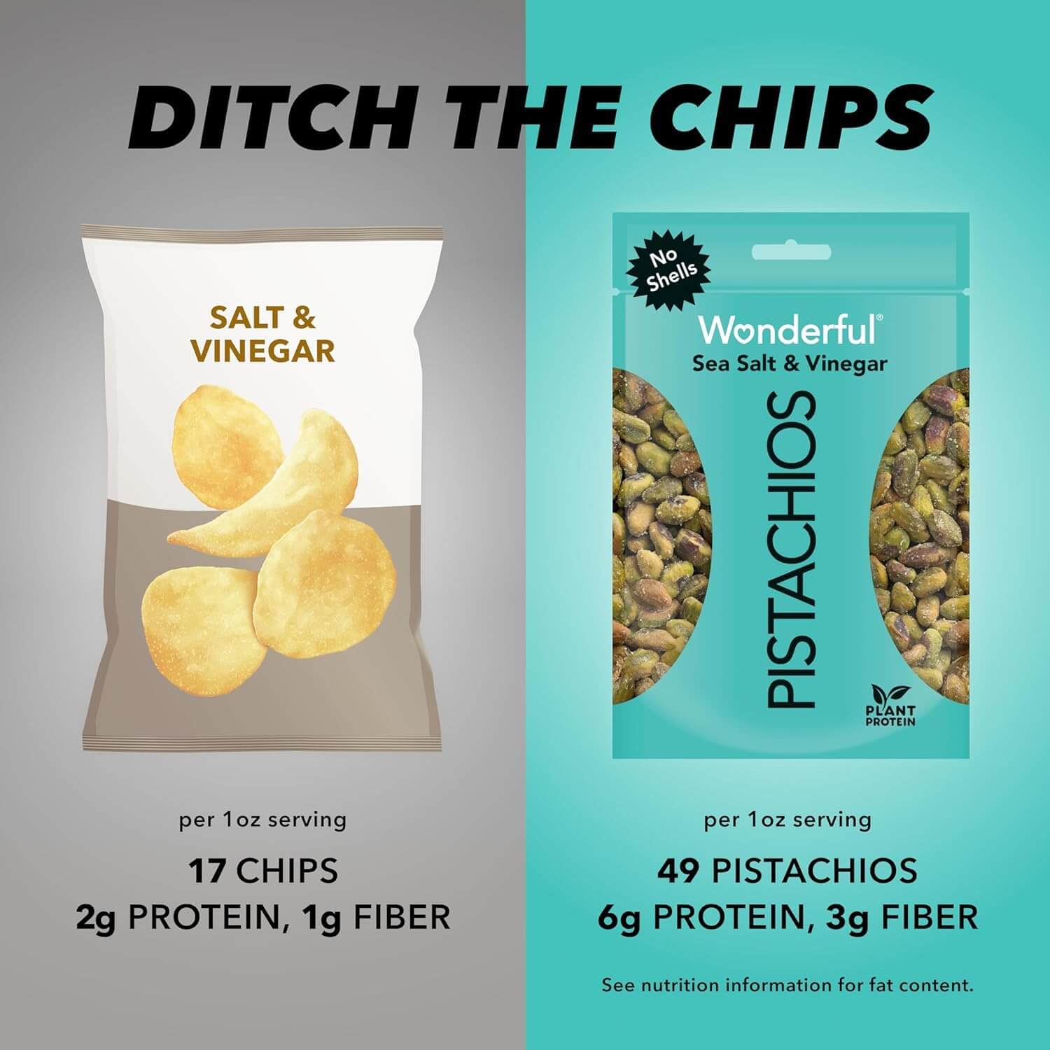 Wonderful Pistachios No Shells – Healthy Crunchy Snack | Multiple Flavors
