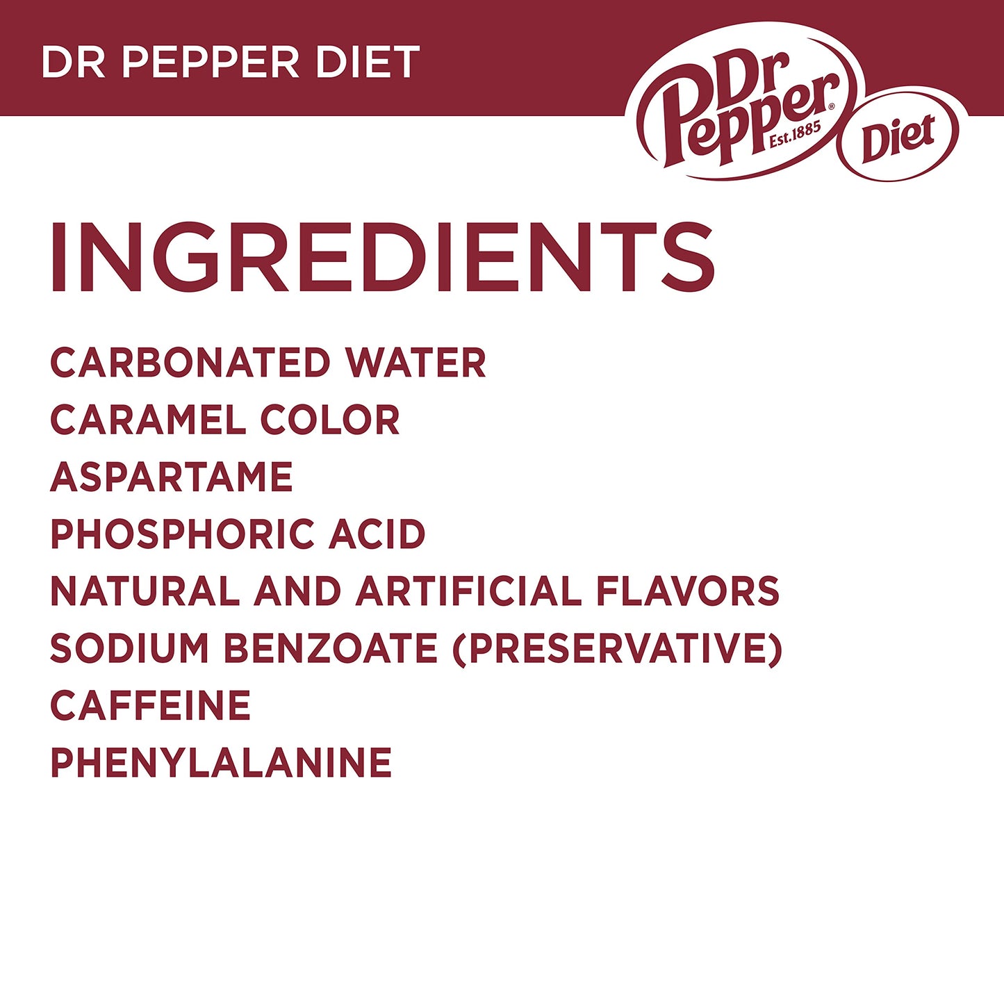 Dr Pepper Soda, 12 fl oz cans, 12 pack - Collins Global Snack Store