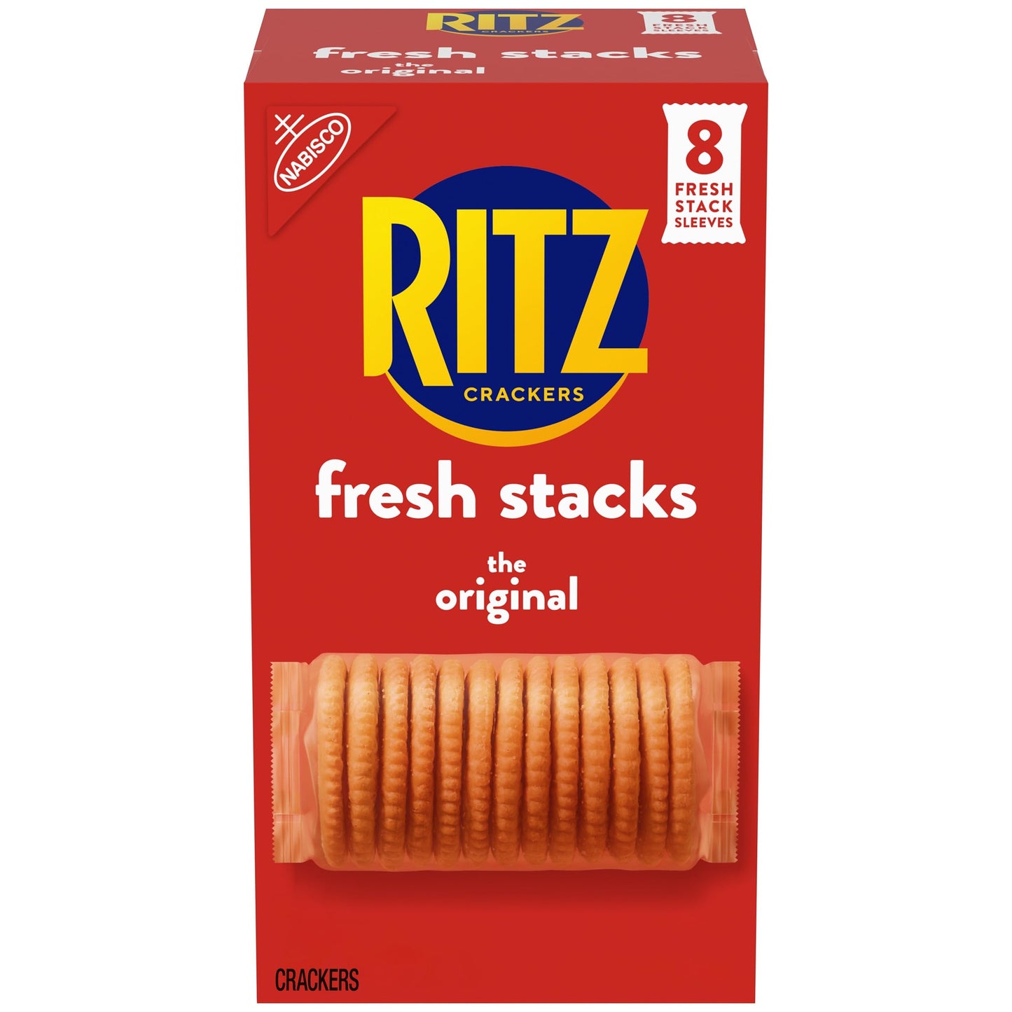 RITZ Fresh Stacks Original Crackers, Party Size, Travel Snacks, 23.7 oz (16 Multi Snack Packs) - Collins Global Snack Store