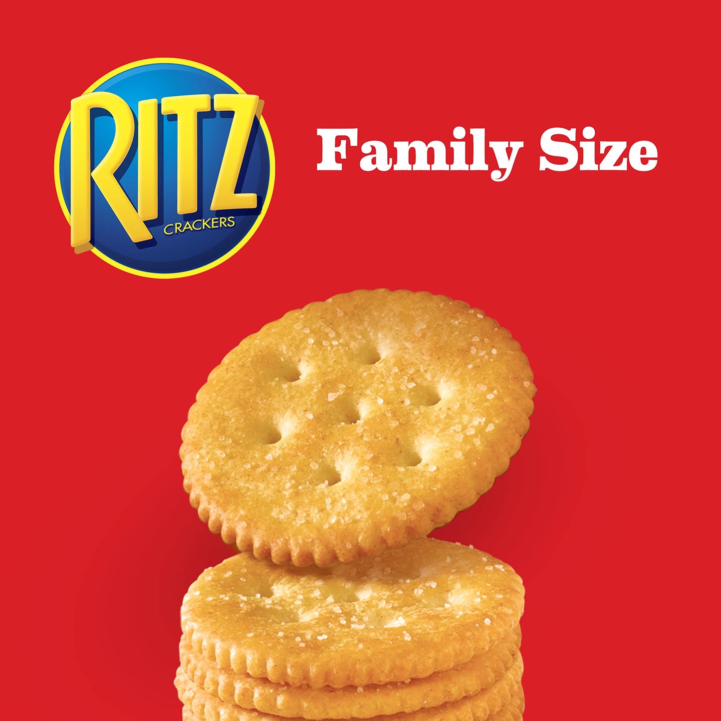 RITZ Fresh Stacks Original Crackers, Party Size, Travel Snacks, 23.7 oz (16 Multi Snack Packs)