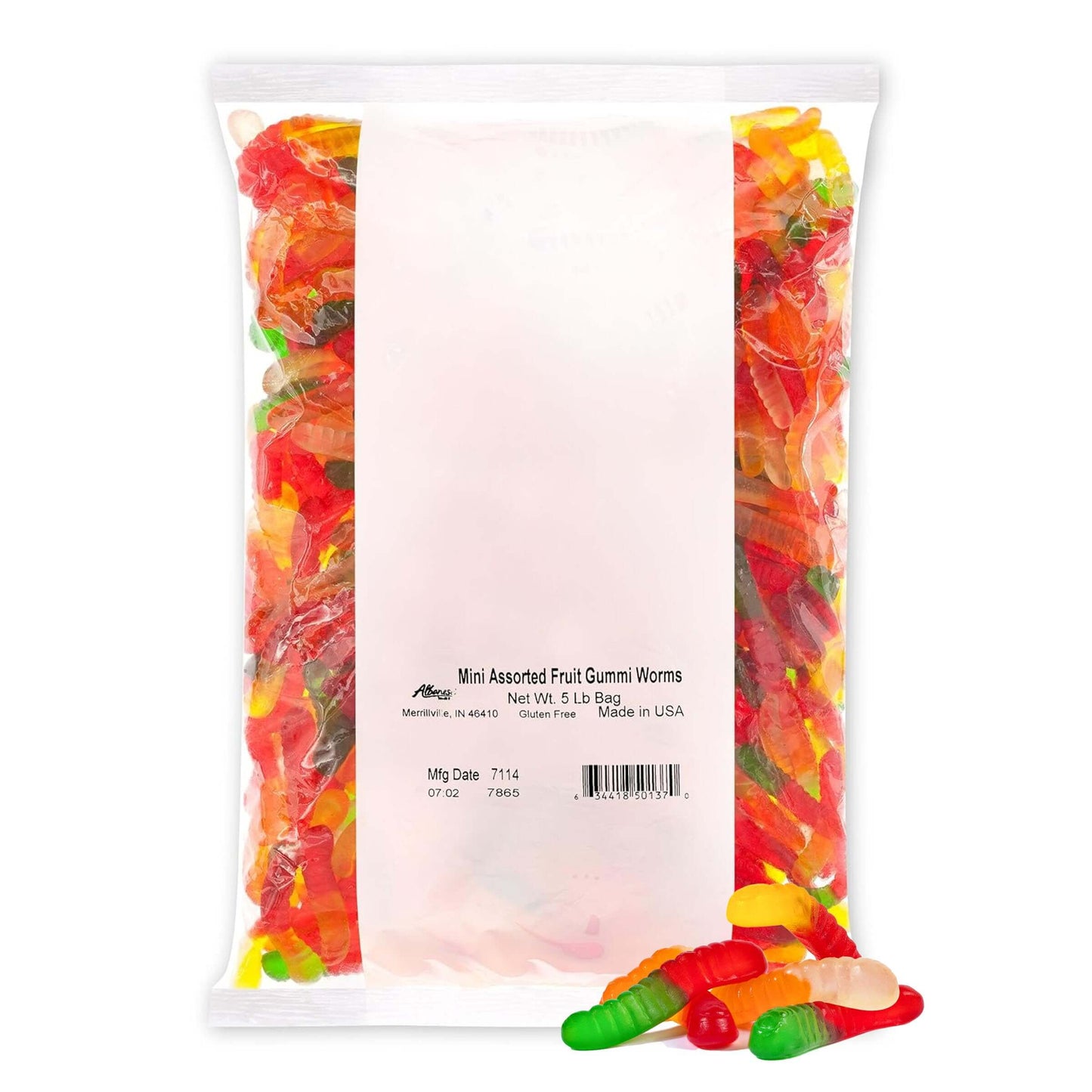 Albanese Confectionery Gummi Awesome Blossoms, 5 Pound Bag - Collins Global Snack Store