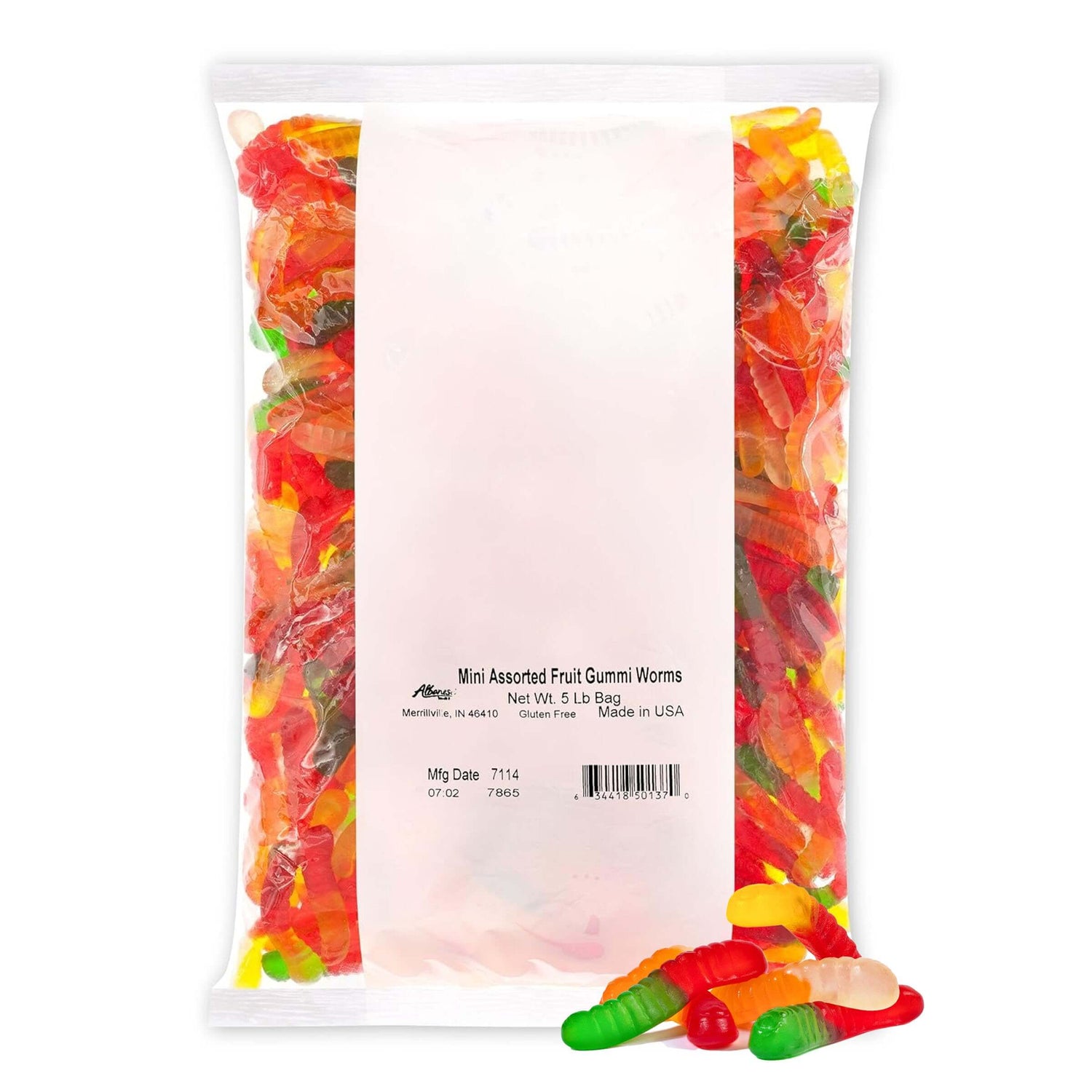 Albanese Confectionery Gummi Awesome Blossoms, 5 Pound Bag - Collins Global Snack Store