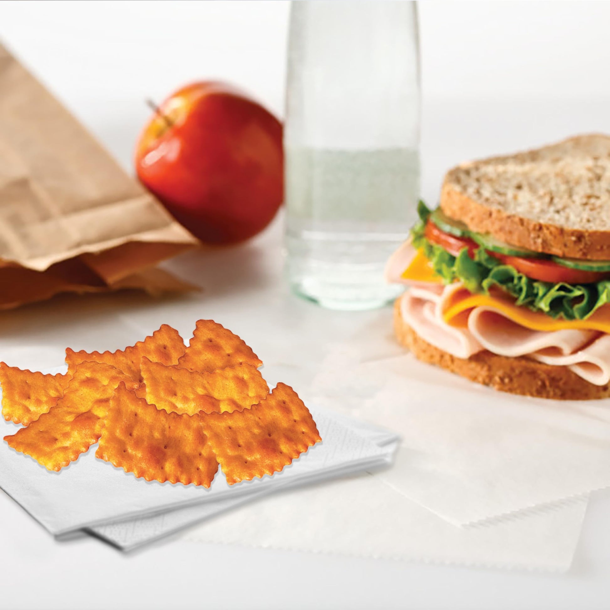 RITZ Fresh Stacks Original Crackers, Party Size, Travel Snacks, 23.7 oz (16 Multi Snack Packs) - Collins Global Snack Store