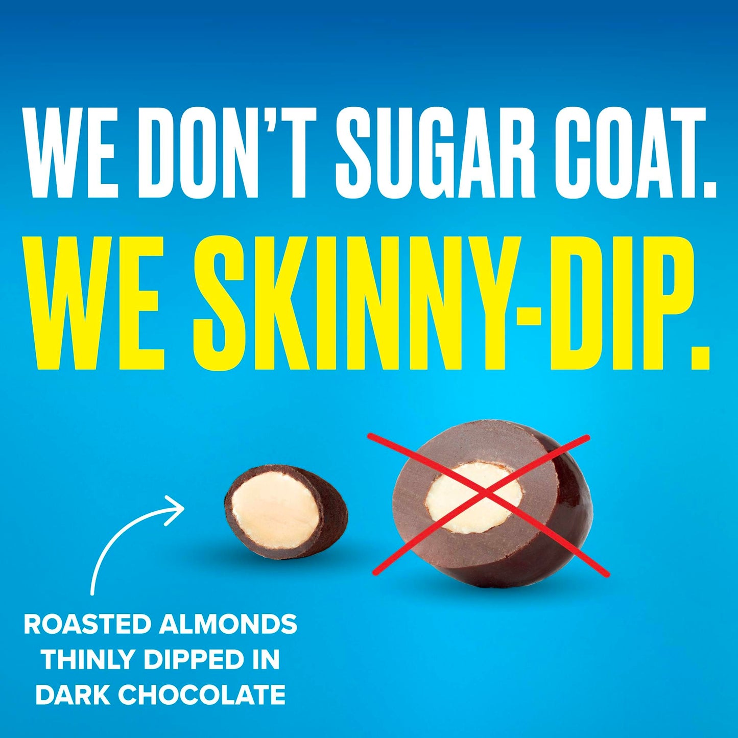 SkinnyDipped Snack Attack Minis Almond Variety Pack, Healthy Snack, Plant Protein, Gluten Free, 0.46 oz Mini Bags, Pack of 25 - Collins Global Snack Store