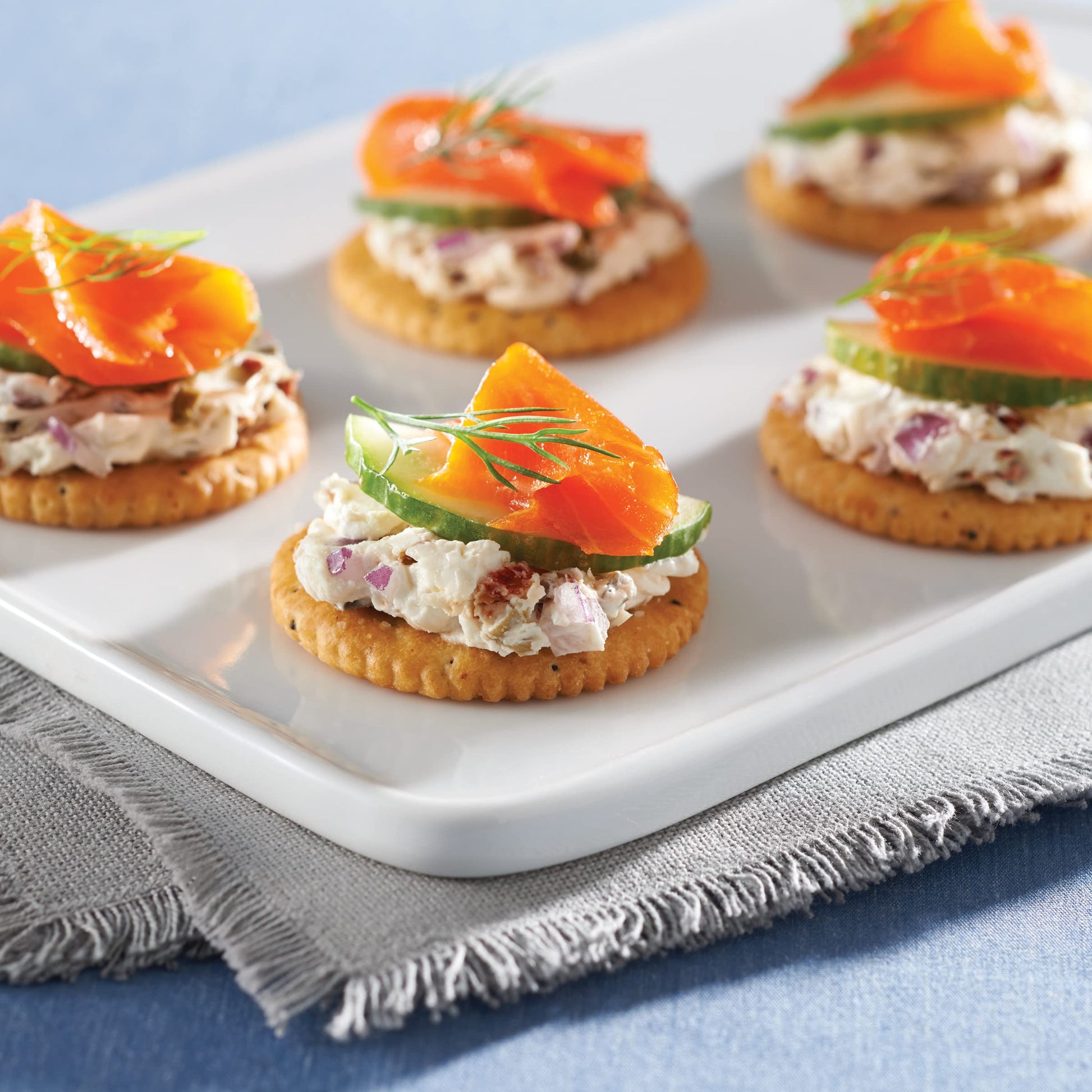 RITZ Fresh Stacks Original Crackers, Party Size, Travel Snacks, 23.7 oz (16 Multi Snack Packs) - Collins Global Snack Store