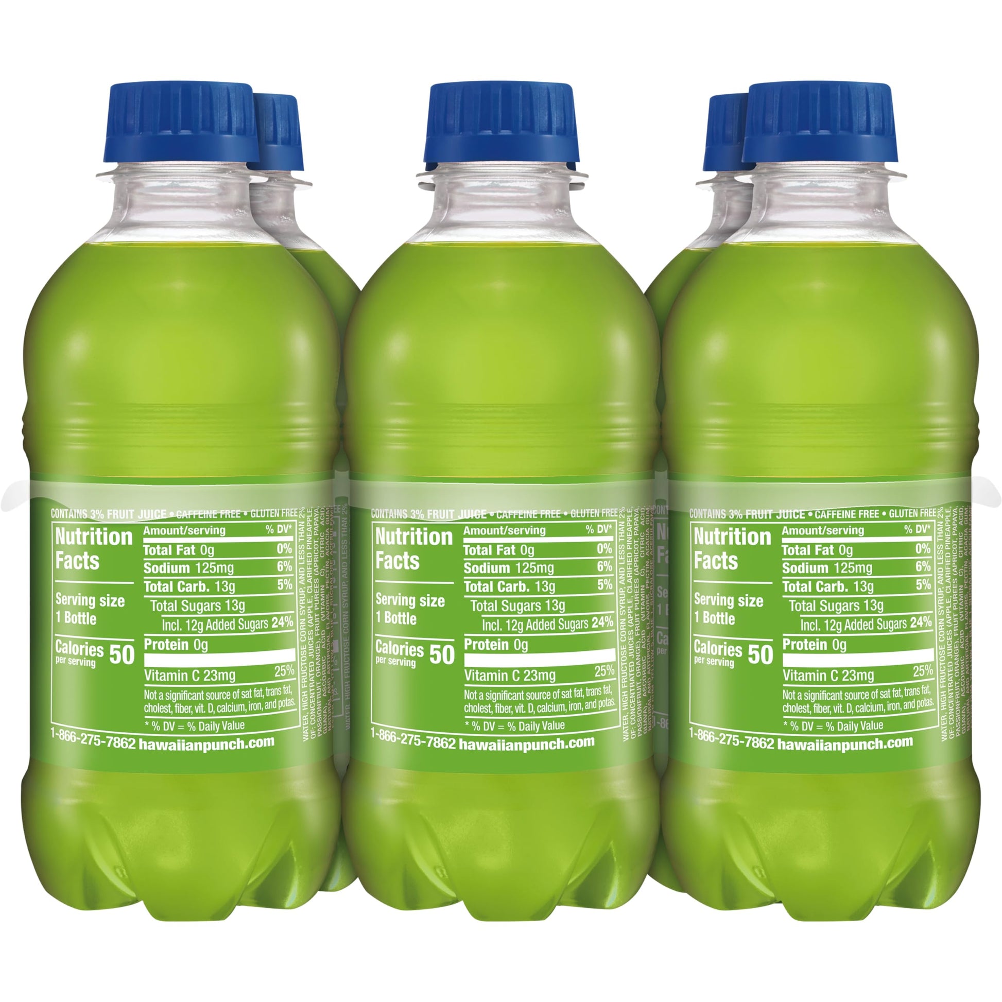 Hawaiian Punch Fruit Juicy Red Fruit Juice Drink, 10 Fl Oz Bottles, 24 Count (4 Packs Of 6), Ready-to-drink, On-the-go, Caffeine-free, Carbonation-free, Gluten-free, Excellent Source Of Vitamin C - Collins Global Snack Store