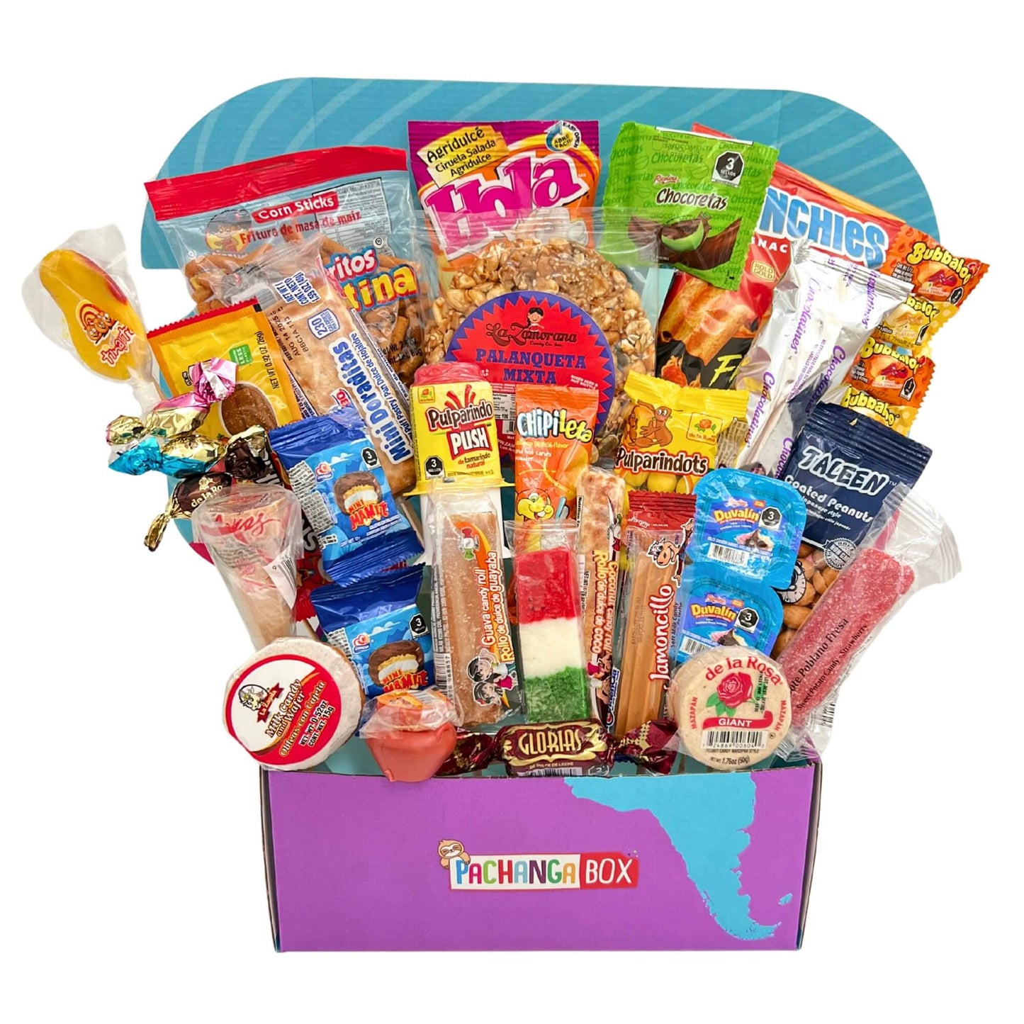 Mexico Snack Box - International Excotic Snack Box - Ideal Gift! Tasty Hispanic and Latin American Snacks - Collins Global Snack Store