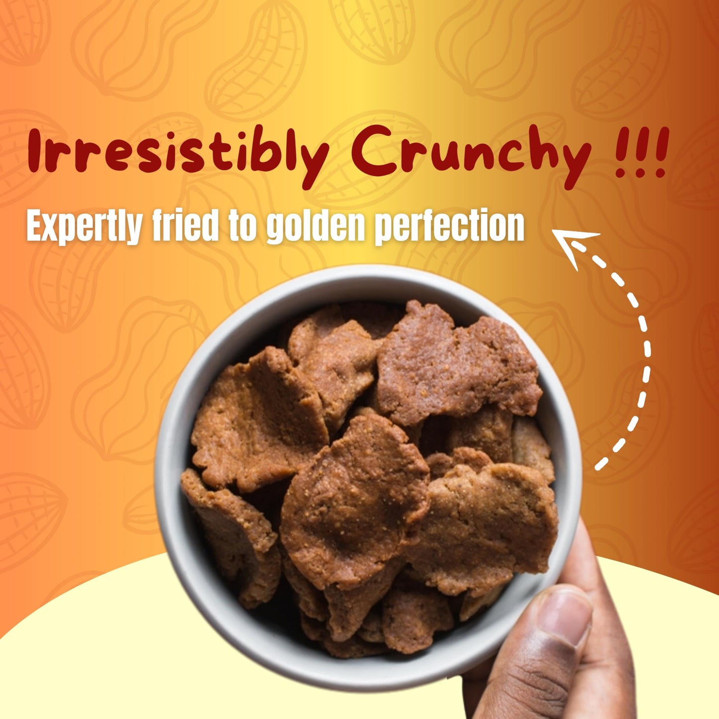 Sheelda Kulikuli Spicy Crunchy Nigerian Peanut Crackers – Authentic African Kulikuli Snack, High-Protein Peanut Chips, 5.2oz/150g - Collins Global Snack Store