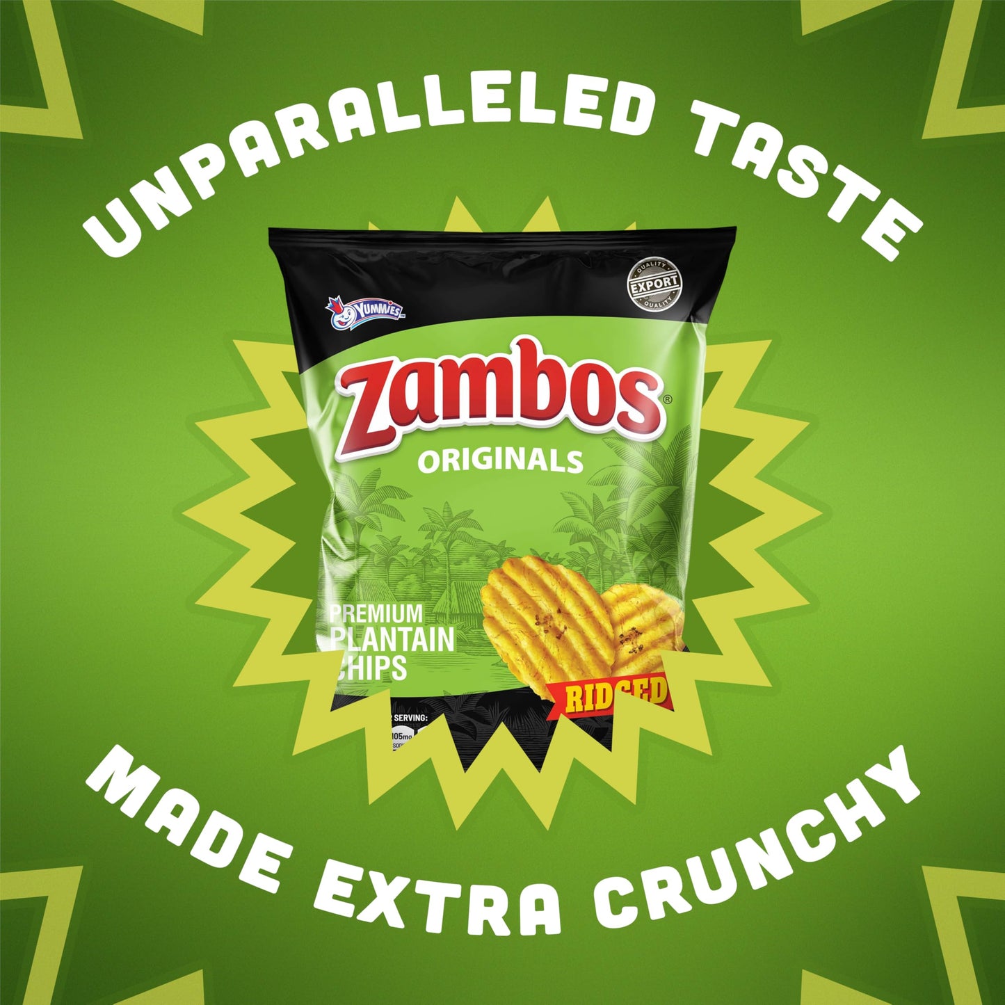 Zambos Plantain Chips Chile Limon (Pack of 1) - Collins Global Snack Store