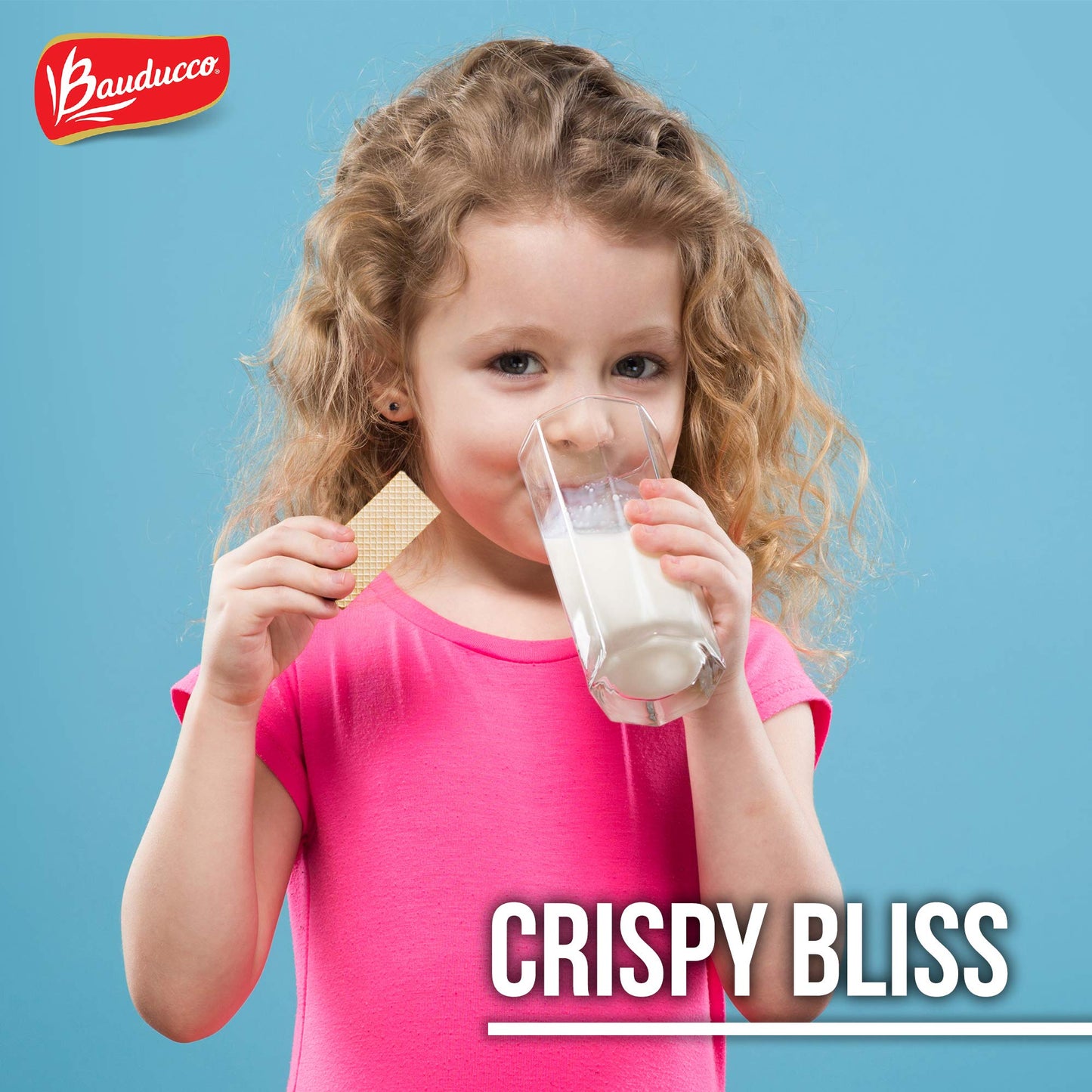 Bauducco Chocolate & Vanilla Wafer Cookies - Premium Italian-Style Crispy Wafers (Pack of 20)