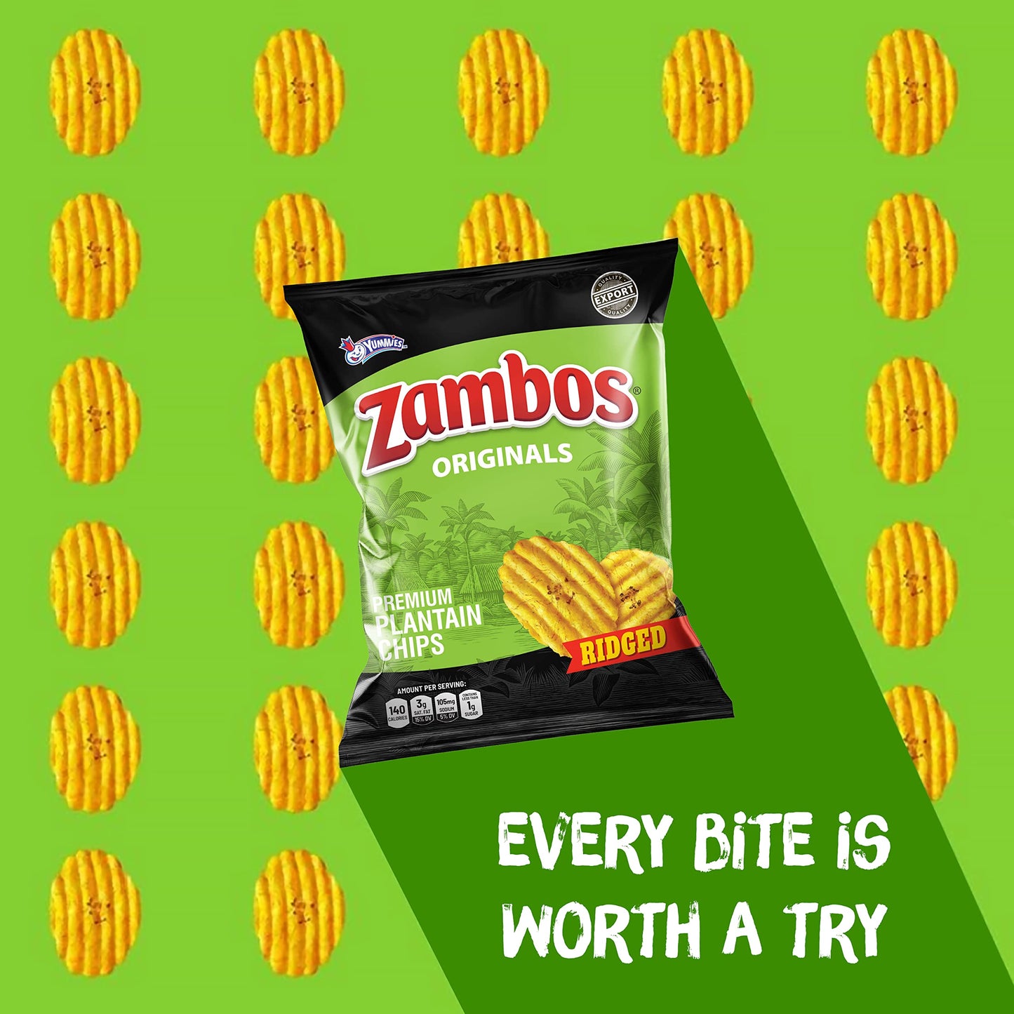 Zambos Plantain Chips Chile Limon (Pack of 1) - Collins Global Snack Store