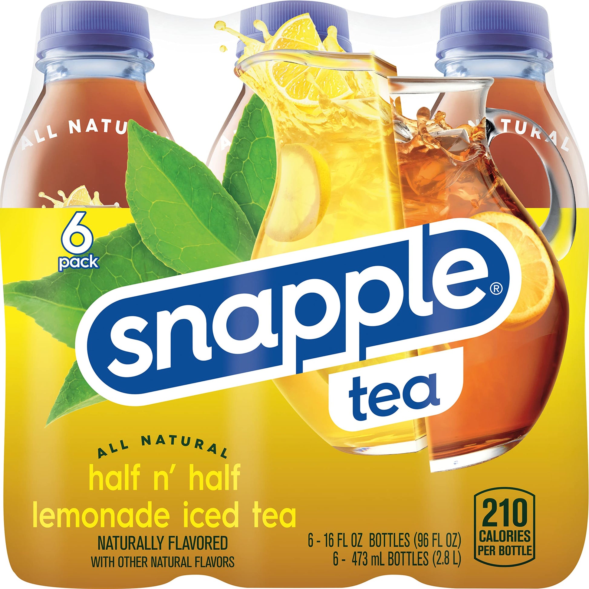 Snapple Zero Sugar Peach Tea, 16 fl oz recycled plastic bottle (Pack of 12) - Collins Global Snack Store